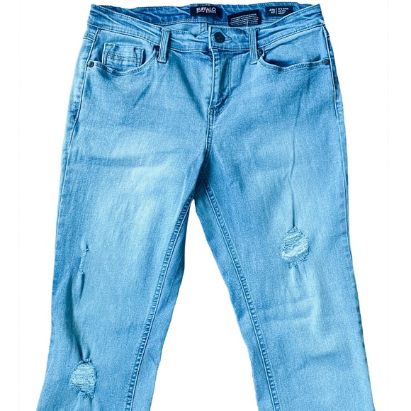 Classic Blue Jeans, Skinny Jeans,Stretch Denim Jeans,Mid Rise Skinny Denim Jeans - Picture 2 of 13